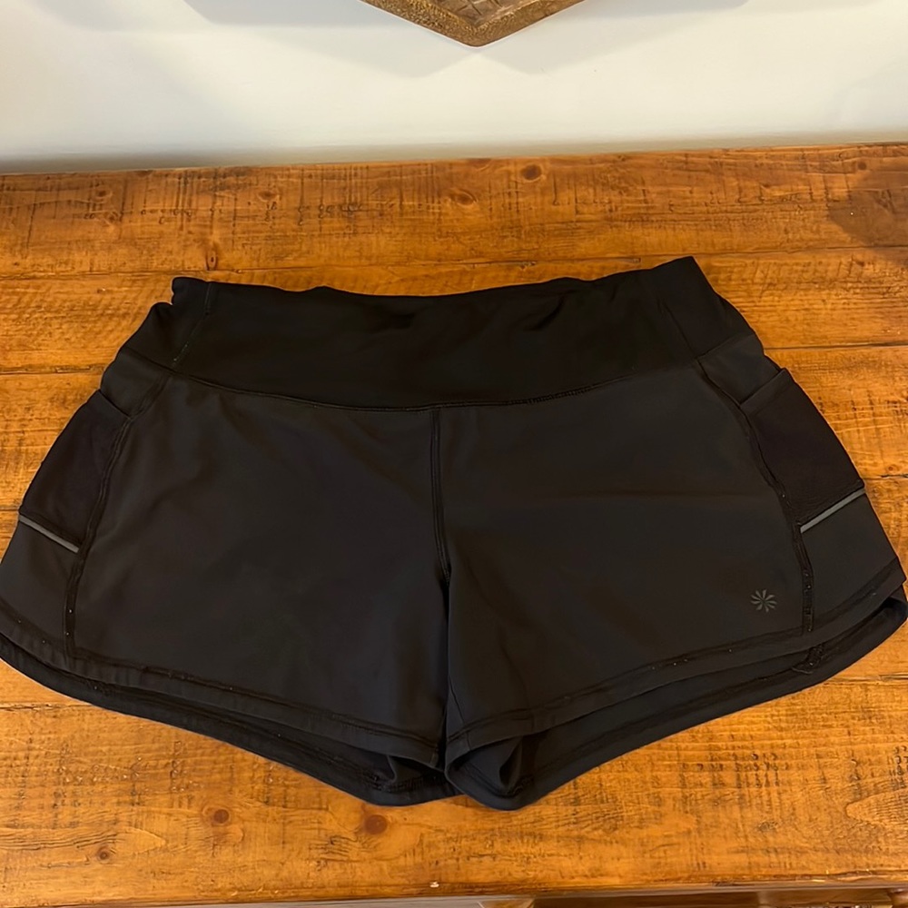 Athleta shorts, size small, black